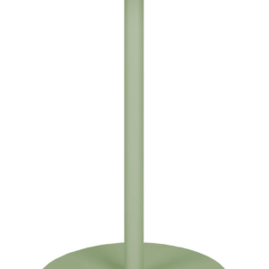 Bistrobord/barbord Zuiver Snow støvet grøn Ø57 Ã H75 cm stål udendørs